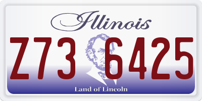 IL license plate Z736425