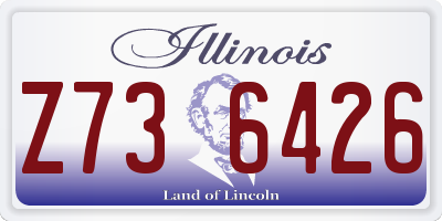 IL license plate Z736426