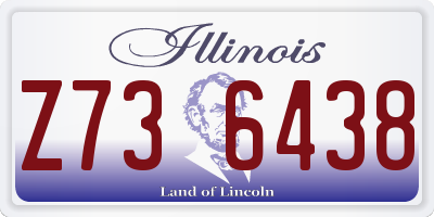 IL license plate Z736438