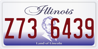 IL license plate Z736439