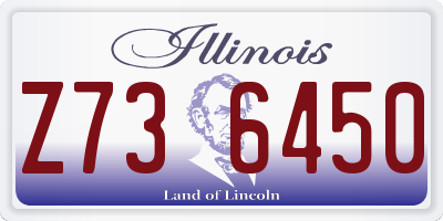 IL license plate Z736450