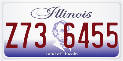 IL license plate Z736455