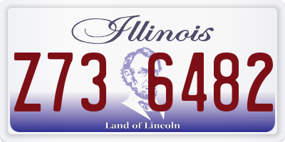 IL license plate Z736482