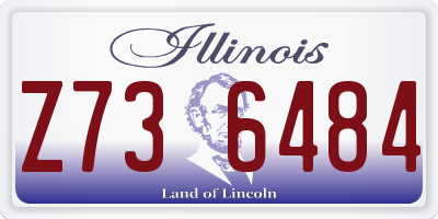IL license plate Z736484