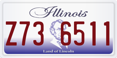 IL license plate Z736511