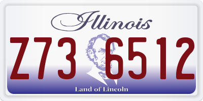IL license plate Z736512