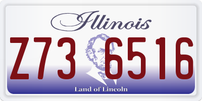 IL license plate Z736516