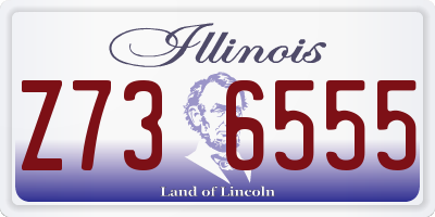 IL license plate Z736555