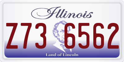 IL license plate Z736562