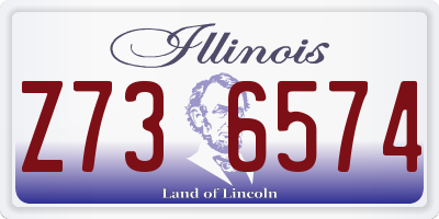 IL license plate Z736574