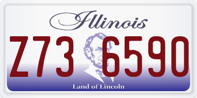 IL license plate Z736590