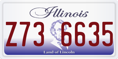 IL license plate Z736635