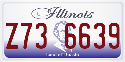 IL license plate Z736639