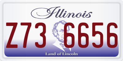 IL license plate Z736656