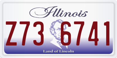IL license plate Z736741