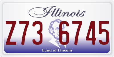 IL license plate Z736745