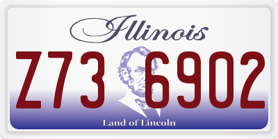 IL license plate Z736902