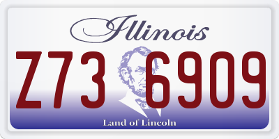 IL license plate Z736909