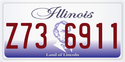 IL license plate Z736911