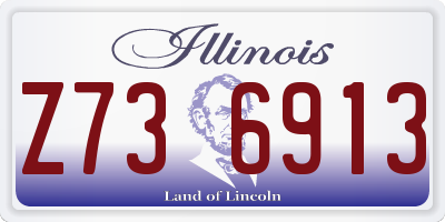 IL license plate Z736913