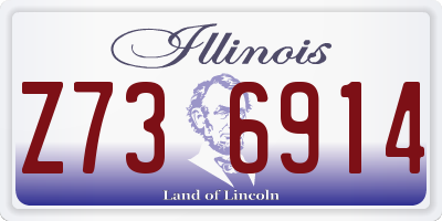 IL license plate Z736914