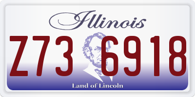 IL license plate Z736918