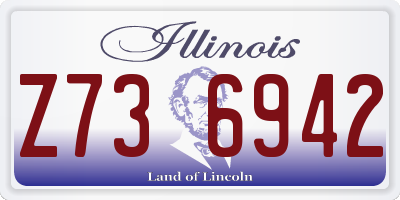 IL license plate Z736942