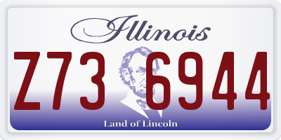 IL license plate Z736944