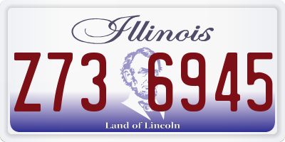 IL license plate Z736945