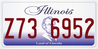 IL license plate Z736952