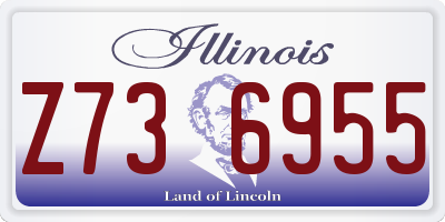 IL license plate Z736955