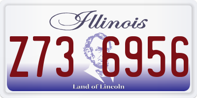 IL license plate Z736956