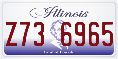 IL license plate Z736965