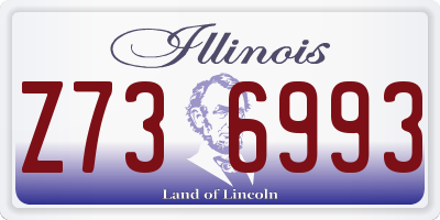 IL license plate Z736993