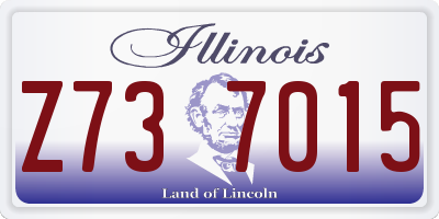 IL license plate Z737015