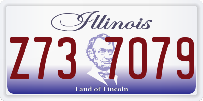 IL license plate Z737079