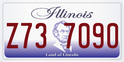 IL license plate Z737090