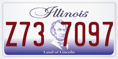 IL license plate Z737097
