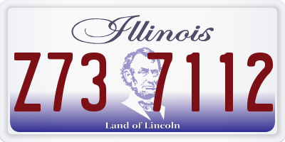 IL license plate Z737112
