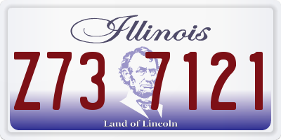 IL license plate Z737121