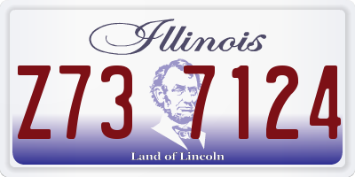 IL license plate Z737124
