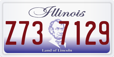 IL license plate Z737129