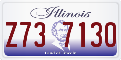IL license plate Z737130
