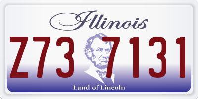 IL license plate Z737131