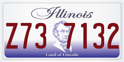 IL license plate Z737132