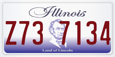 IL license plate Z737134