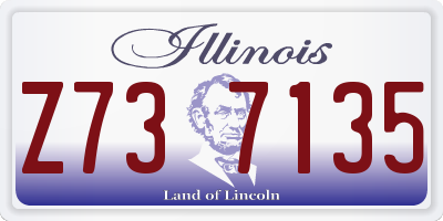 IL license plate Z737135