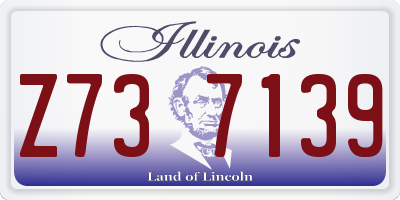 IL license plate Z737139