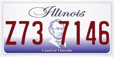 IL license plate Z737146