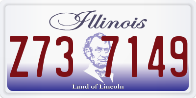 IL license plate Z737149